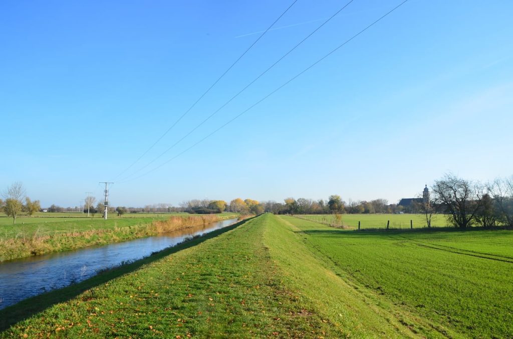 Zustand der Gera in Gebesee